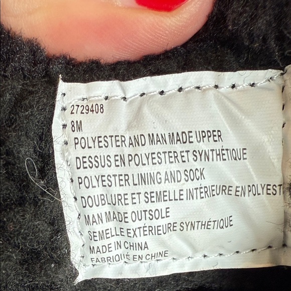 Blondo Sport Boots Black Winter Rain Women’s Size 8M - Picture 13 of 13